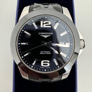 Longines Conquest L36574, black